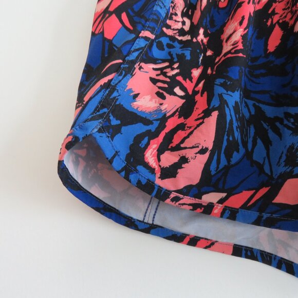 LULULEMON Tracker Short IV (4-way Stretch) Paint Storm Harbor Blue Multi / Black - Picture 7 of 13